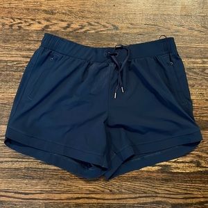 NWOT navy athletic shorts